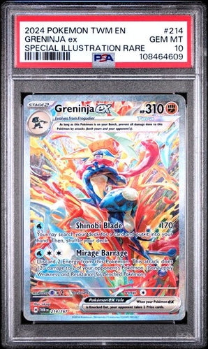 Greninja - 214/167 - PSA 10