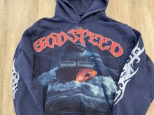 Load image into Gallery viewer, Godspeed Seasick Hoodie Navy (#28 of 444)