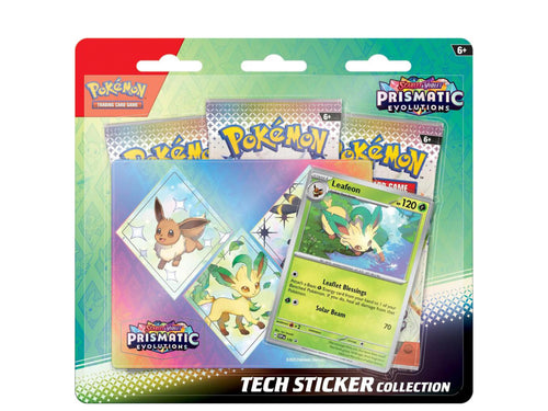 Prismatic Evolutions Tech Sticker Collection [Leafeon]