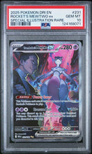Load image into Gallery viewer, Team Rocket&#39;s Mewtwo EX - 231/182 - PSA 10