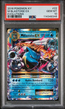 Load image into Gallery viewer, M Blastoise ex - 22/108 - PSA 10