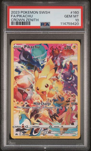 Pikachu - 160/159 - PSA 10