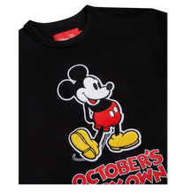 Load image into Gallery viewer, OVO x Disney Classic Mickey Crewneck Black