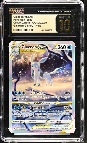 Glaceon VSTAR - GG40/GG70 - CGC Pristine 10