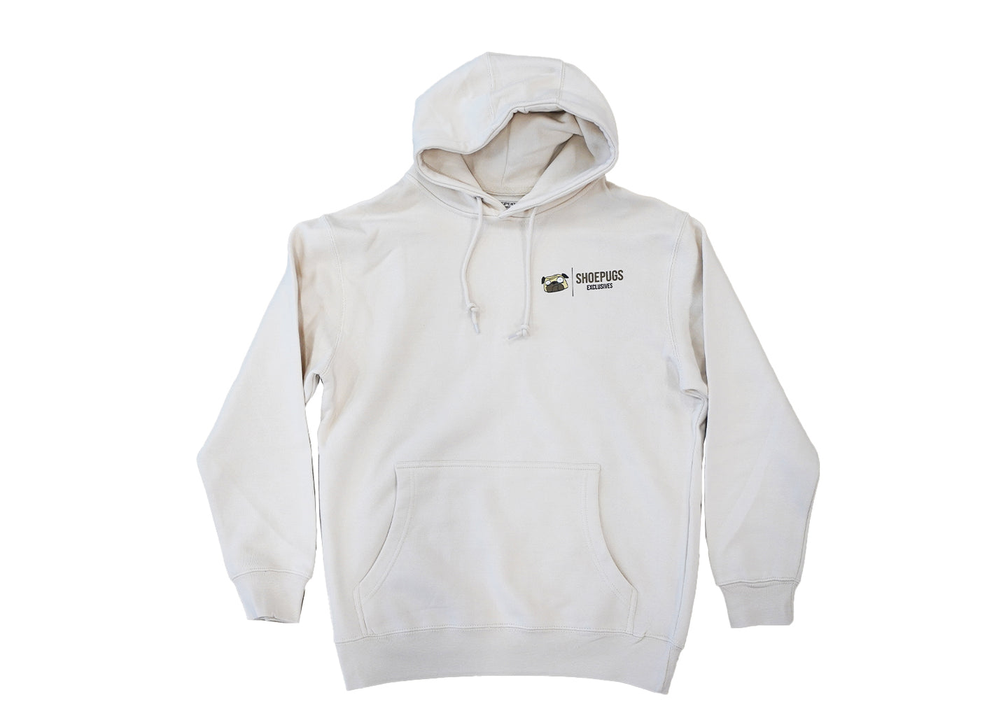 Shoepugs Logo Hoodie (Beige)