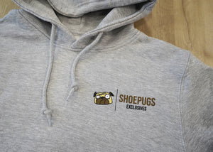 Shoepugs Logo Hoodie (Heather Grey)