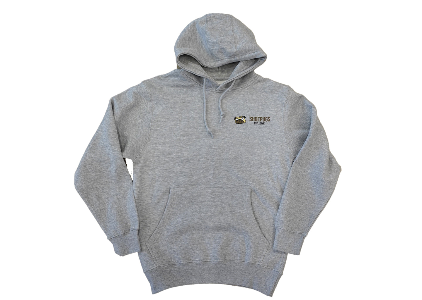 Shoepugs Logo Hoodie (Heather Grey)