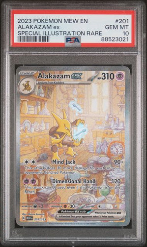 Alakazam ex - 201/165 - PSA 10