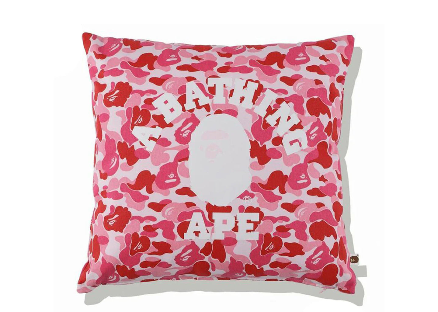 BAPE ABC Camo College Square Cushion (Pink)