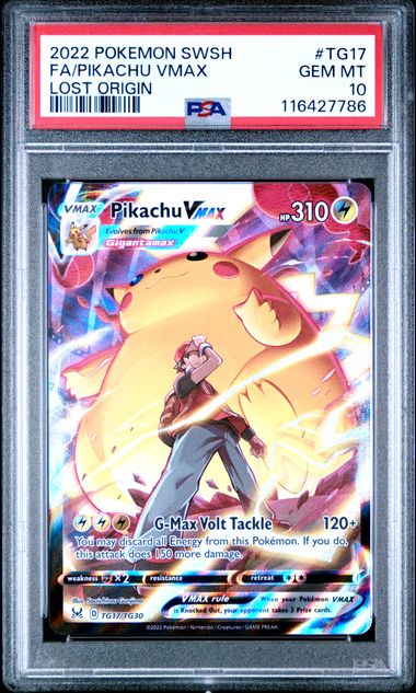 Pikachu VMAX - TG17/TG30 - PSA 10