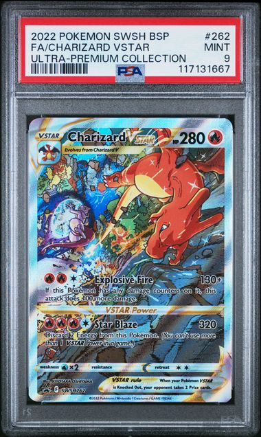 Charizard VSTAR - SWSH262 - PSA 9
