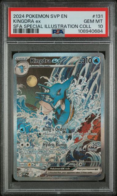 Kingdra ex - 131 Promo - PSA 10