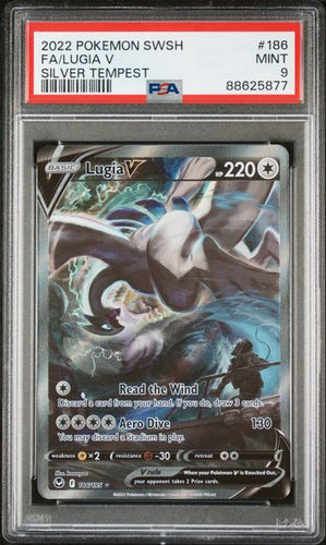 Lugia V - 186/196 - PSA 9