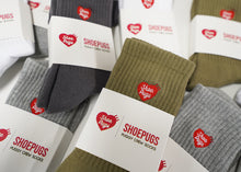 Load image into Gallery viewer, Puggy Made Crew Socks