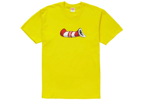 Supreme Cat in the Hat Tee (Yellow)