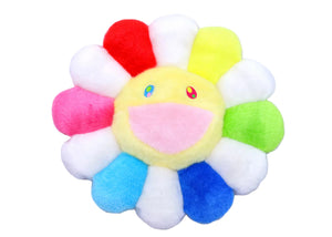 Takashi Murakami Flower Plush 30CM (Rainbow/White/Yellow)