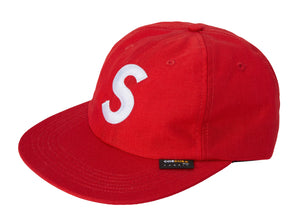 Supreme Cordura S Logo 6-Panel Hat (Red)