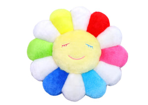 Takashi Murakami Flower Plush 30CM (Rainbow/White/Yellow)