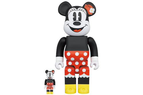 Bearbrick x Disney Minnie Mouse 100% & 400% Set