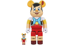 Load image into Gallery viewer, Bearbrick x Disney Pinocchio 100% &amp; 400% Set