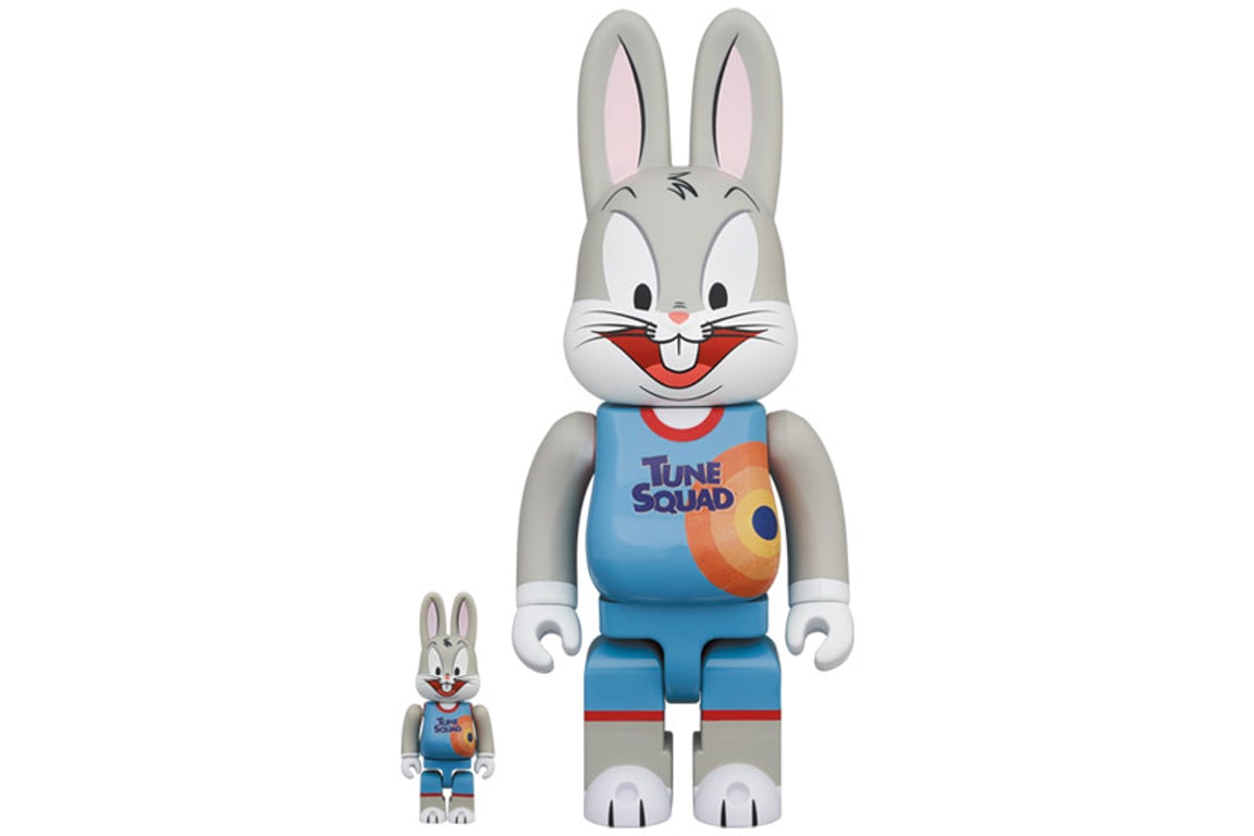 Bearbrick x Space Jam: A New Legacy Rabbrick Bugs Bunny 100% & 400% Set