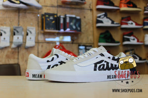 Vans Old Skool Patta Mean Eyed Cat (White)