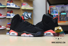 Load image into Gallery viewer, Air Jordan 6 Retro Black Infrared 2019 (GS)