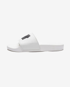 Undefeated 5 Strike Slide (White)